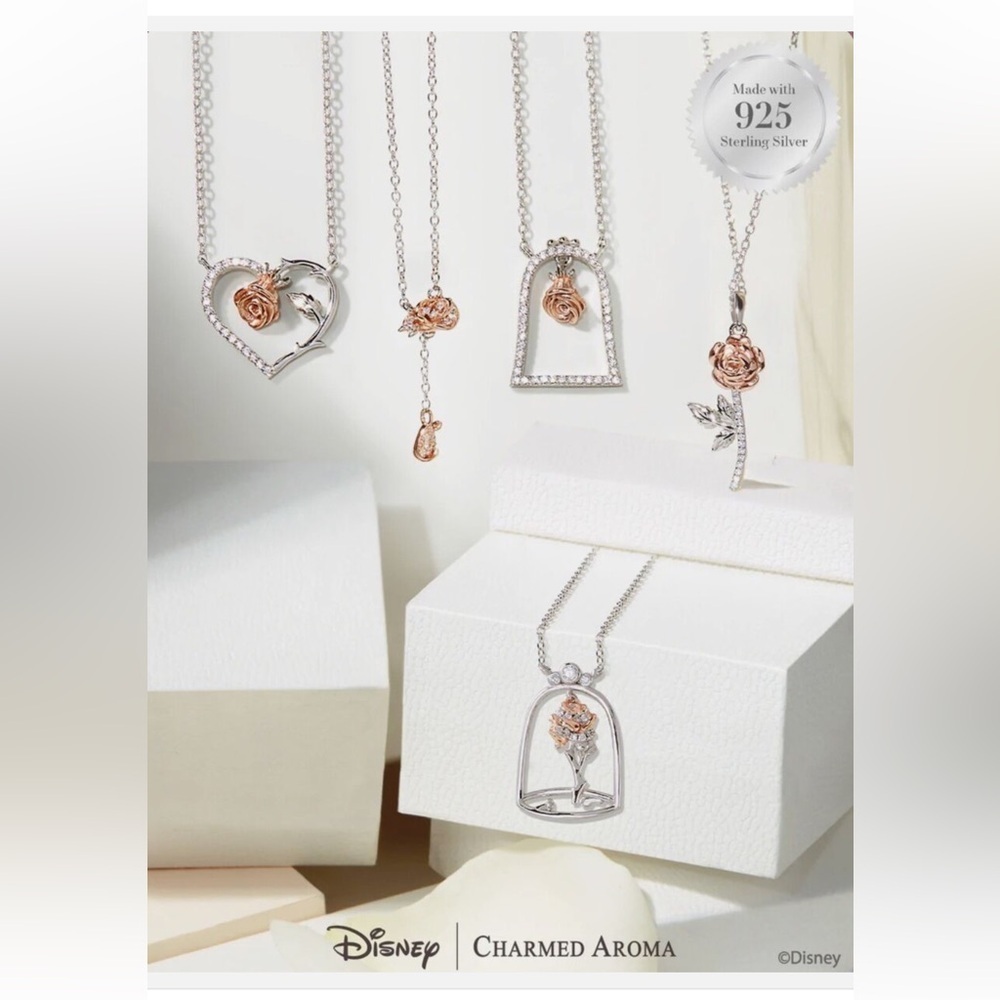 Beauty and the Beast Charmed Aroma candle with mystery necklace inside - Picture 15 of 15